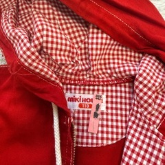 ミキハウスパーカーの画像