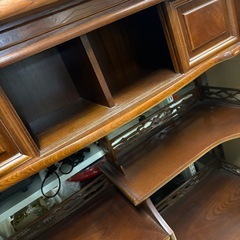 茶箪笥　和　昭和レトロ　飾り棚　茶棚　木製の画像