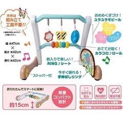 スマート知育ジム&ウォーカー、おもちゃ、歩行器の画像