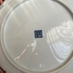 龍峰窯　吉兆祥瑞尺二皿の画像