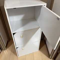 3段収容ラックの画像