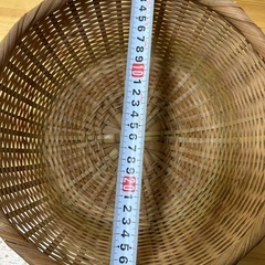 竹ざる 籠 ザル カゴ 昭和レトロ ポップ 竹かごの画像