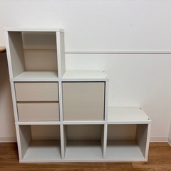 【080320取引先決まりました】ハンガーラック　ニトリ　シェルフ棚の画像