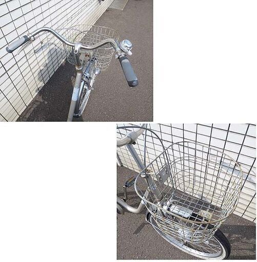 22インチ 低床タイプ  自転車 オートライト＆カゴ＆荷台＆カギ付き Attivo アッティーボ DCM  ママチャリ シティサイクル 札幌 北20条店
