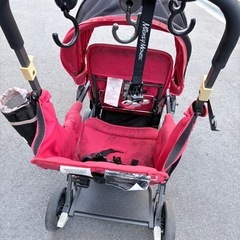 2人乗りベビーカー　の画像
