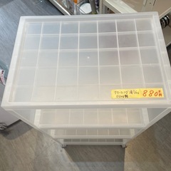 【3段ワゴン•キャスター付き】【無印良品】クリーニング済み【管理番号0320】野の画像