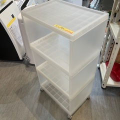【3段ワゴン•キャスター付き】【無印良品】クリーニング済み【管理番号0320】野の画像