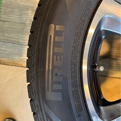 最終値下げ。冬タイヤ4本 ベンツ GLC X253 純正 18インチ スタッドレス ピレリ　アイスゼロ　2022年 235/60R18の画像
