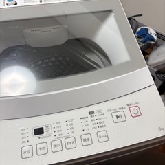 ニトリの洗濯機の画像