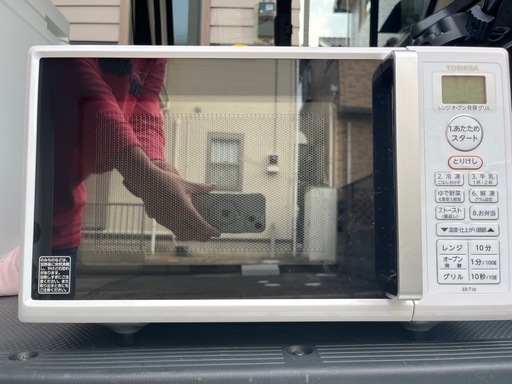 電子レンジ 東芝製  ER-T16(W) 2021年