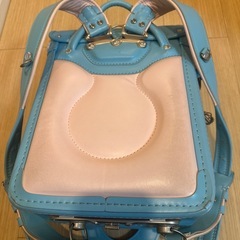 差し上げます。　スカイブルーランドセル　女の子の画像