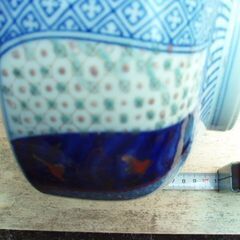 大鉢皿25㎝　刻印「青」の画像