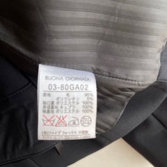 黒パンツスーツ　
の画像