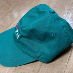 古着 カジュアル CAP  キャップ グリーン アメカジ ファッション メンズ レディースの画像