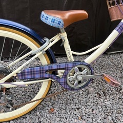 取引中！女の子用自転車の画像