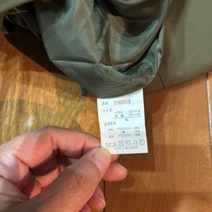 bellerose 大きなサイズ　モスグリーン　モッズコートの画像