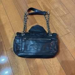 MODALU モダルー フリル レザー チェーン ハンドバッグ ショルダーバッグの画像