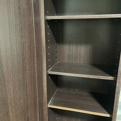 本棚　小物　棚　ミラー付きの画像