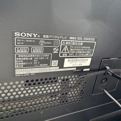SONY2011年製液晶テレビ55型の画像