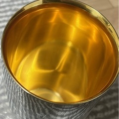 磨き屋シンジケート ビアタンブラー 400ｍL 内面金メッキ仕上げの画像