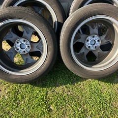 美品】フォレスターSK純正 18インチ タイヤホイール4本セット 225/55R18 FALKEN ZIEX 残溝ありの画像