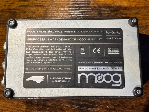 Moog MF Delay Minifooger