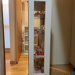 ガラス扉 ショーケース 棚の画像