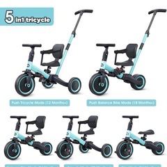 Newyoo 子供用三輪車5in1 の画像