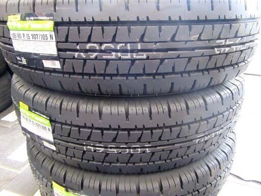 未使用 ラベル付き 4本セット DUNLOP エナセーブ VAN01 195/80R15 107/105N バン・小型トラック用 4本