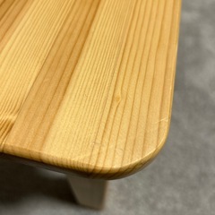 無印良品　折りたたみ木のテーブルの画像