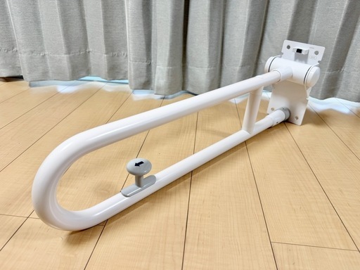 良品 TOTO パブリック用手すり はね上げ手すり ロック付き T112HK8R