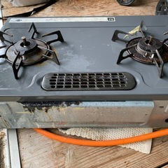 【3/21お取引予定】★ガスコンロ★内容確認してから連絡下さい🙇‍♀️すみません🙇‍♀️問い合わせ多くてキャンセル待ちになります🙇‍♀️の画像