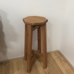 8角形のハイスツールの画像