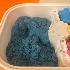 キネティックサンド　　砂遊びの画像