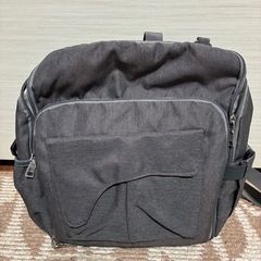 ベビーチェア付きマザーズバッグの画像