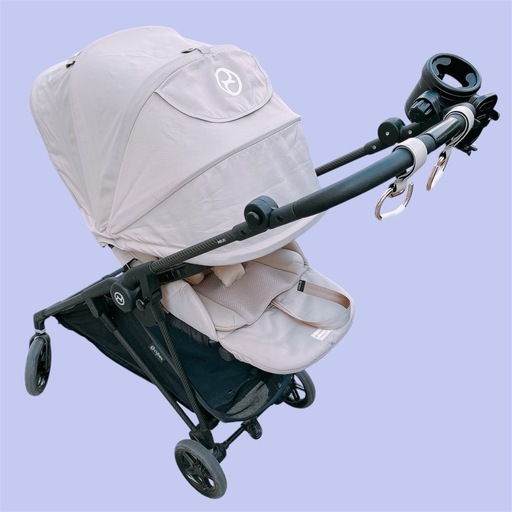 【美品✨】cybex サイベックス  メリオカーボン 新生児クッション・ベビーカー用蚊帳・冷却クッション付き‼️