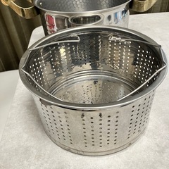 鍋　パスタ鍋　21cm 22cmの画像