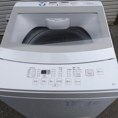 ニトリ 全自動洗濯機 2023年製 6kgの画像
