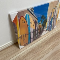 美品　ハワイ　キャンバスアートの画像