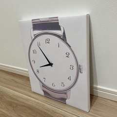 Francfranc  アート風時計キャンバスの画像