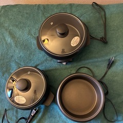 よもぎ蒸し椅子とのセット鍋の写真の画像