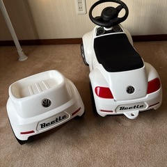 フォルクスワーゲン　ビートル　手押し車の画像