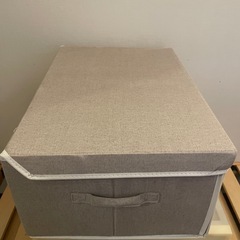 【急募・2個1,000円】ニトリ前開き収納ボックス「パピタ」Lサイズ（文京区引取）の画像