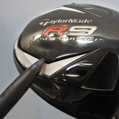 【KSD/A/00】テーラーメイド　ウッド４本セット①　R9　Max　ドライバー　②R9 supermax ドライバー　③R9 super deep　ドライバー　ソール小さな凹みあり　④　R9 max Ti7　番フェアウェイウッド 引取りの早い方より対応　の画像