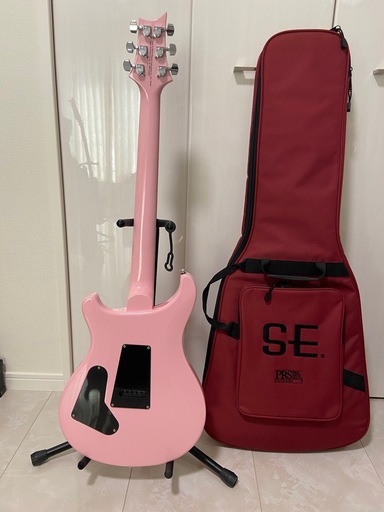美品　PRS SE Custom 24 （改）エレキギター ボニーピンク