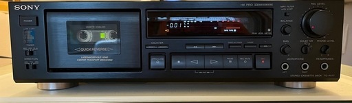 SONY リバースデッキ　　TC-RX77
