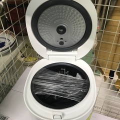 ジャングルジャングル貝塚店　炊飯器　ヤマゼン　2022年製　白　ホワイト　マイコン式　3合　パン機能　低温調理　炊き分けメニュー　クリーニングモード　中古　貝塚市　二色浜の画像