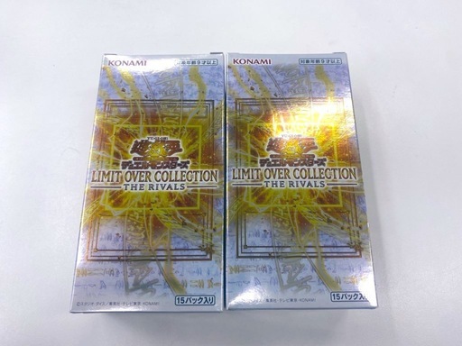 遊戯王　LIMIT OVER COLLECTION THE RIVALS6ボックス