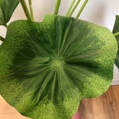 造花　蓮の花+花瓶つきお譲りしますの画像