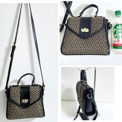 moussy マウジー　ショルダーバック　総柄の画像